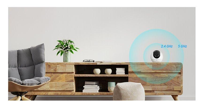 Ezviz, C6 2K Resolution Smart Home Indoor Wifi Camera,White - eXtra Saudi