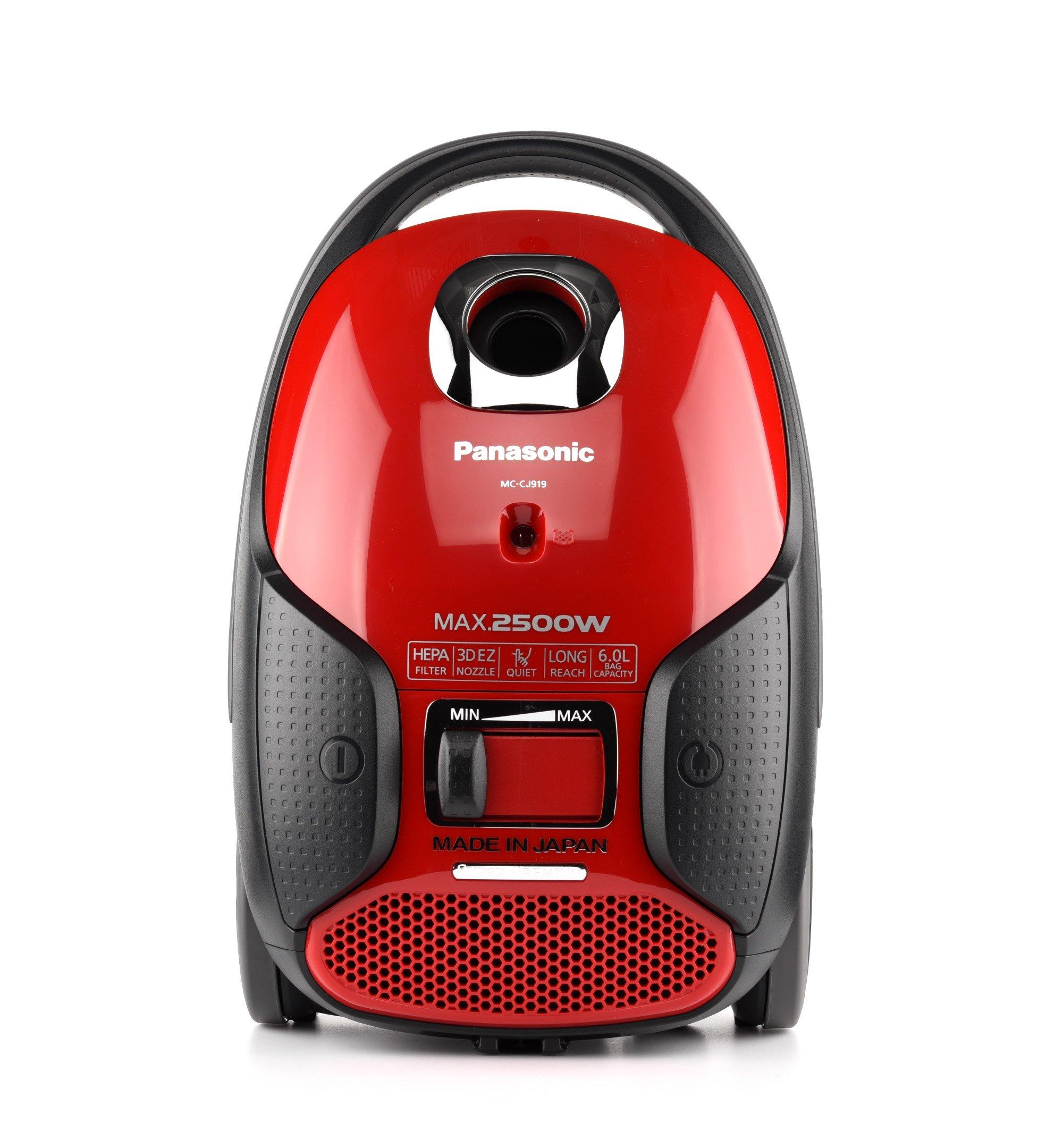 Panasonic Vacuum Cleaner, 2500 W, Red eXtra Saudi