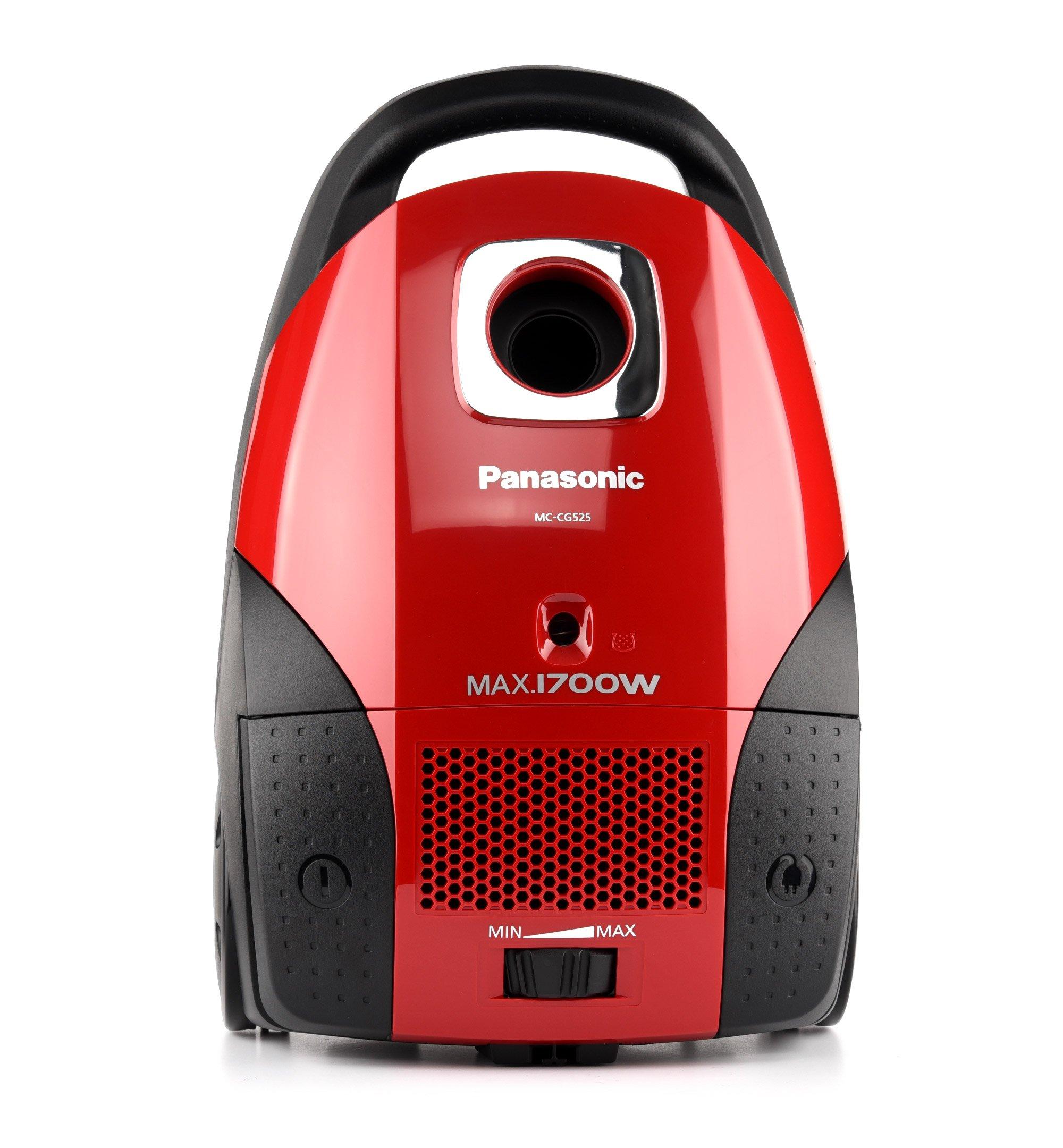 Panasonic Vacuum Cleaner 1700W 4L Dust Bag , Red - eXtra Saudi