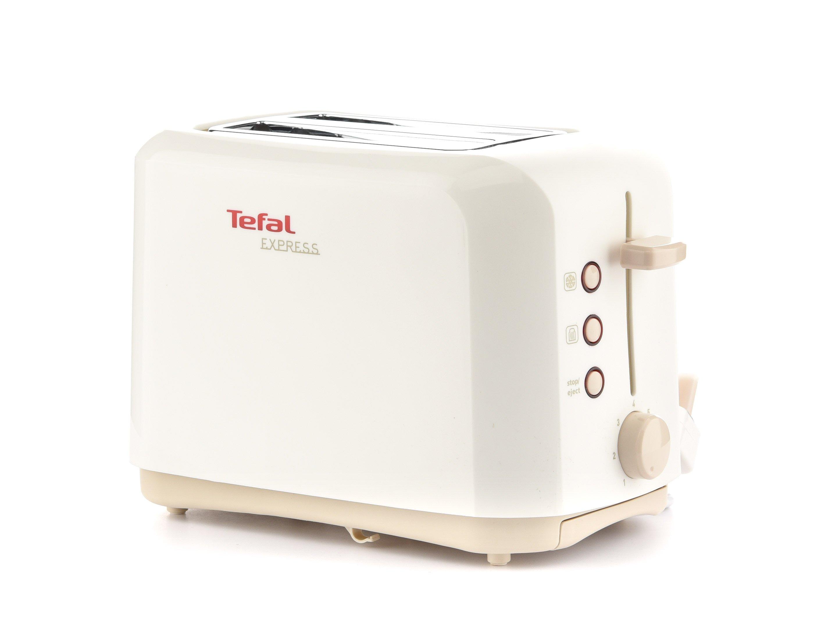 Tefal Toaster Express Two Slots, 850W, White eXtra Saudi