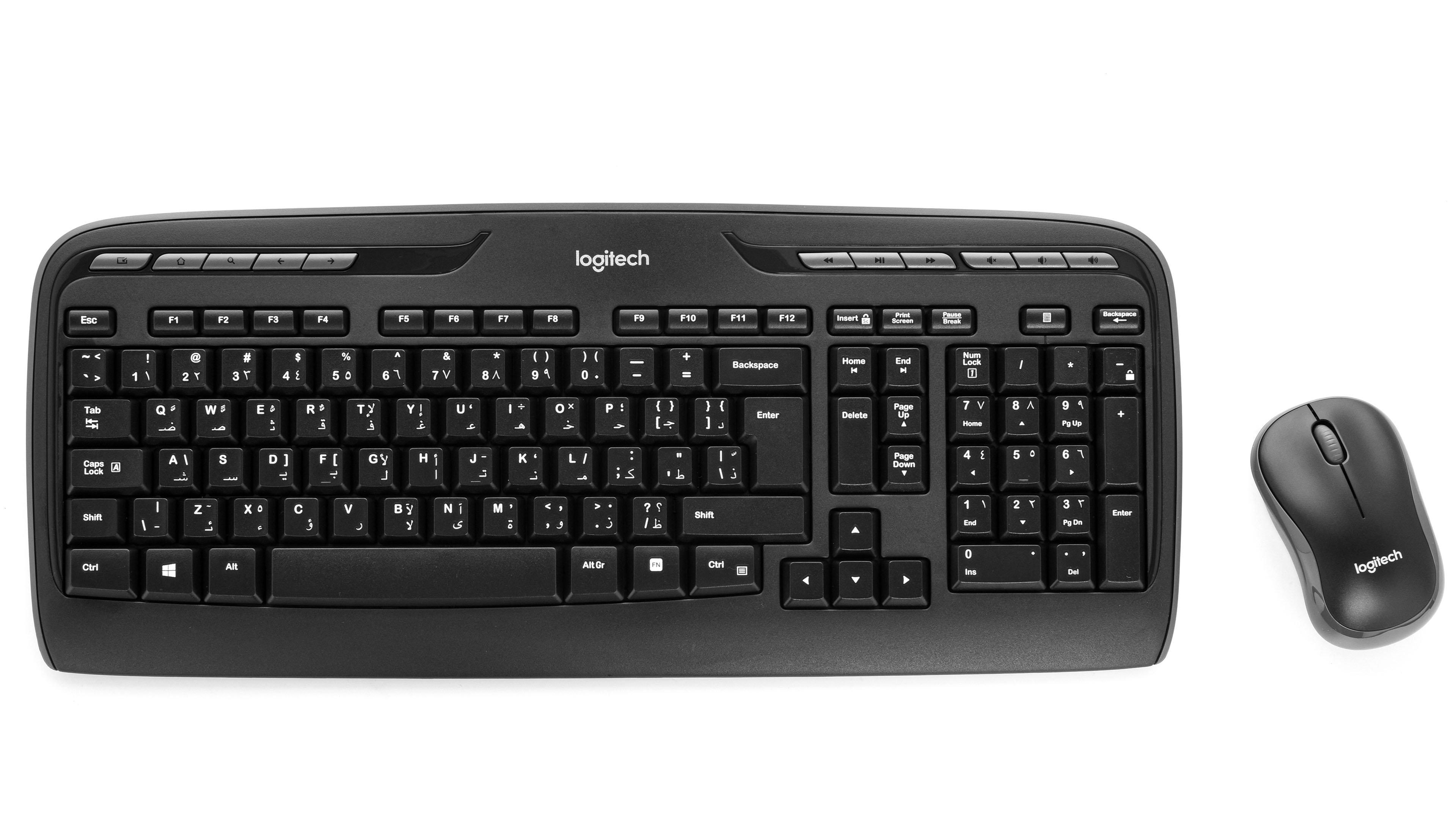 Logitech MK330 Wireless Combo Arabic layout,OS/XP, - eXtra ...