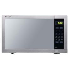 Buy Sharp Microwave with Grill, 34L,1000W, Silver in Saudi Arabia
