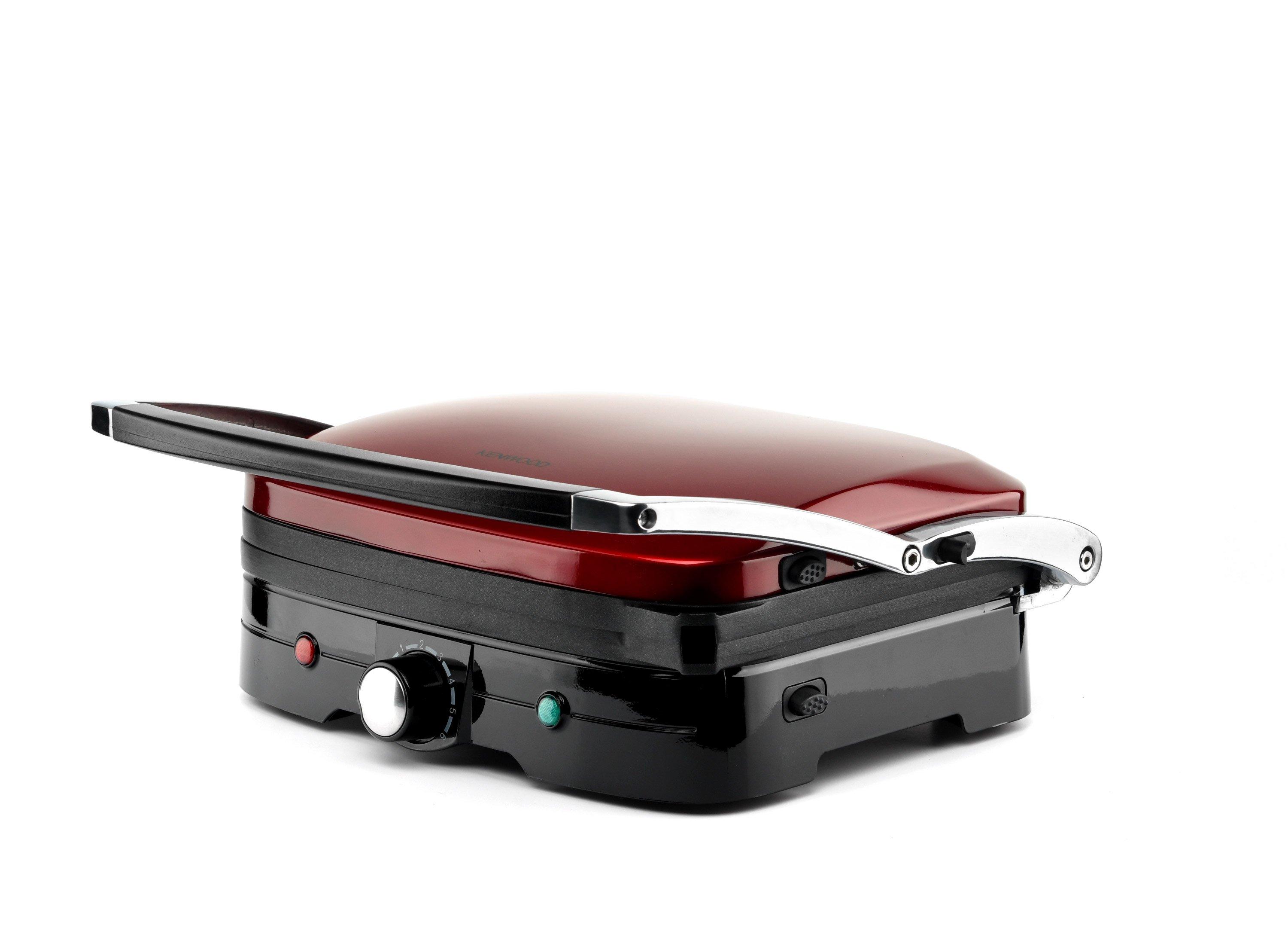 Kenwood Electric Contact Grill 1500W Black/Red price in Saudi Arabia