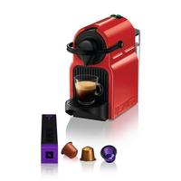 Nespresso Inissia C Espresso Coffee Machine, Red