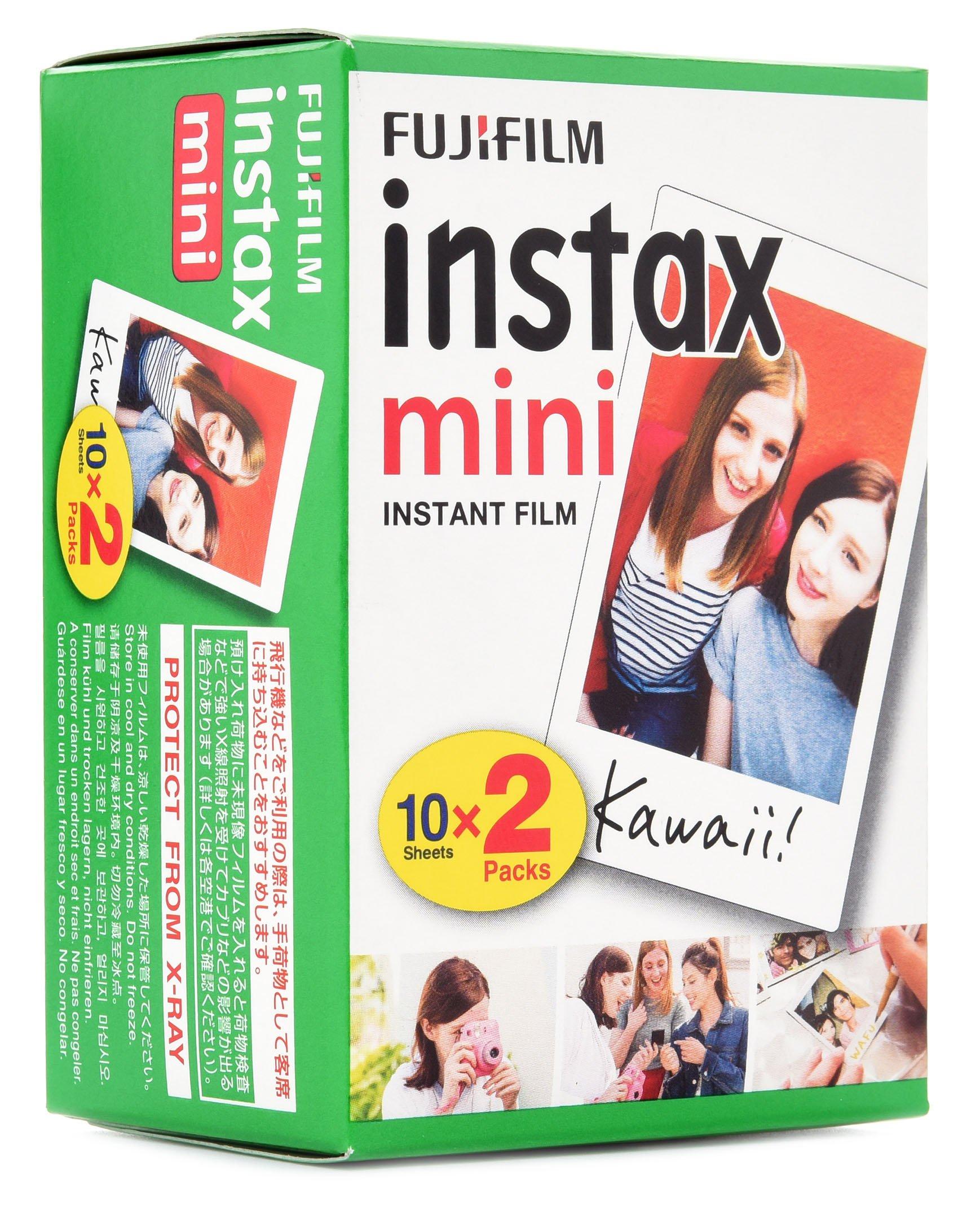 Fujifilm - Film instantané Instax Mini, paq./2