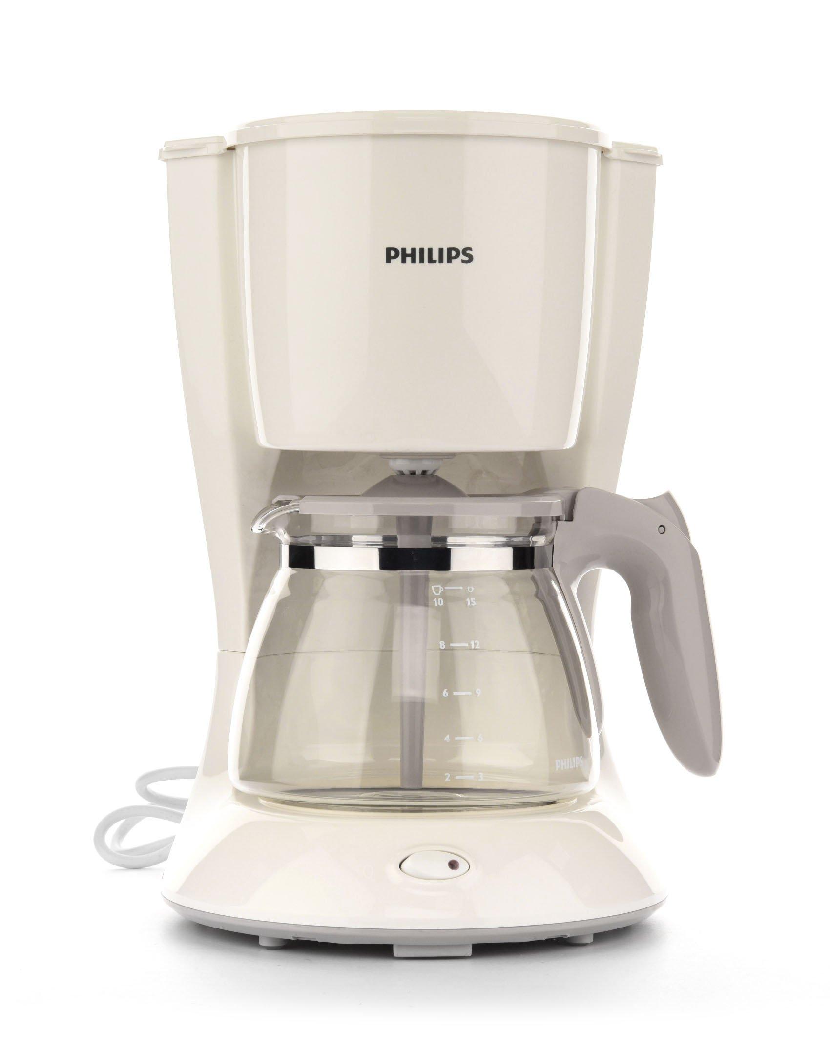 فيليبس ماكينة صنع قهوة 1000 واط 1 2 لتر أبيض بيج اكسترا السعودية