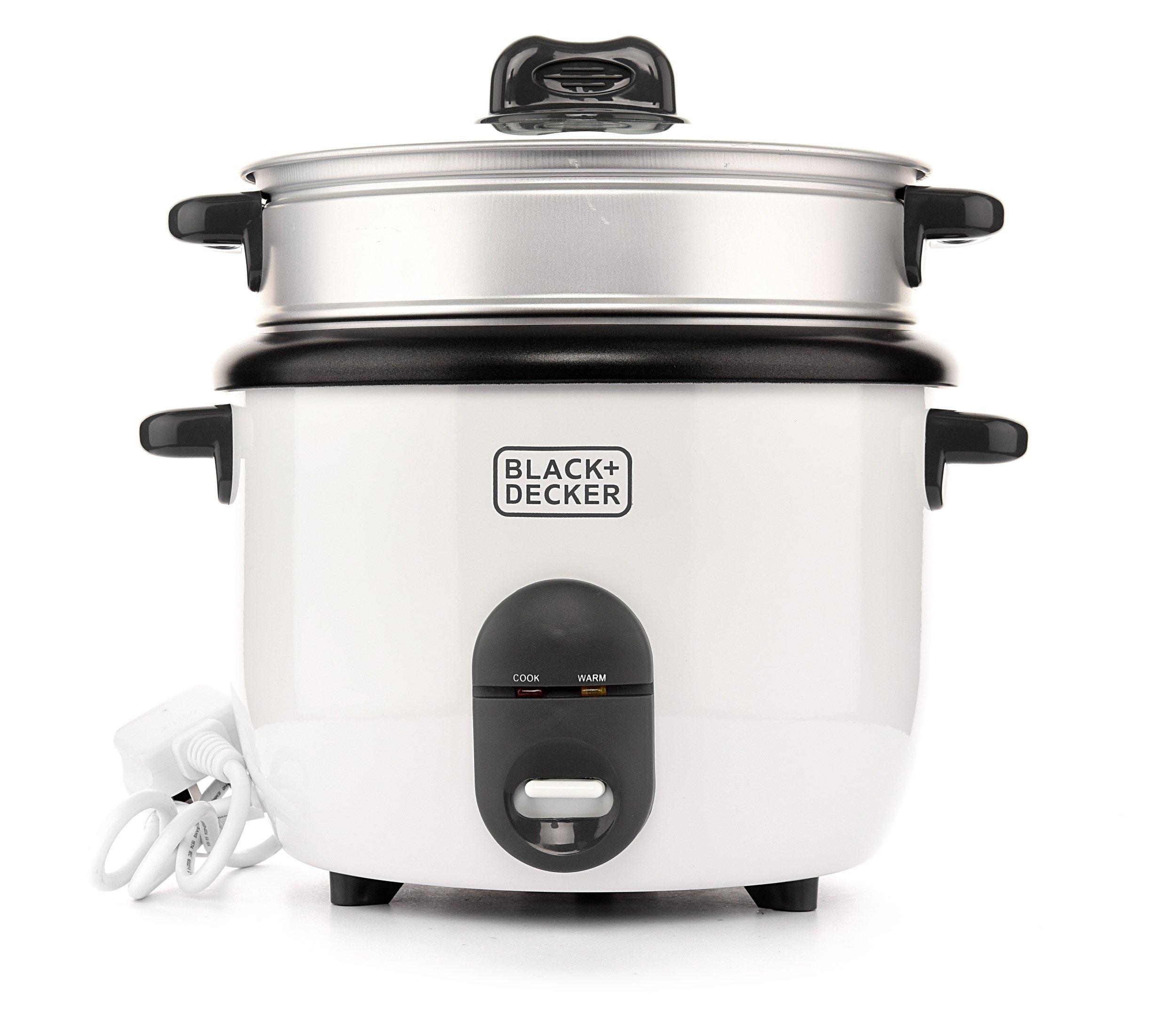 BLACK+DECKER RICE COOKER - STEAMER BLACK+DECKER RICE COOKER 1.8L