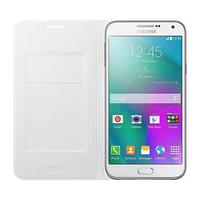 Samsung Galaxy E7 Flip Wallet White