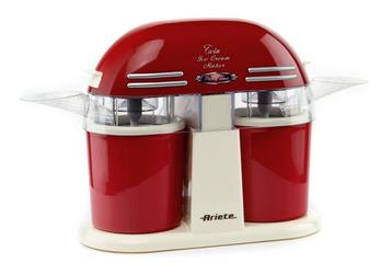 Ice Cream Maker Red, Party Time ice cream machine