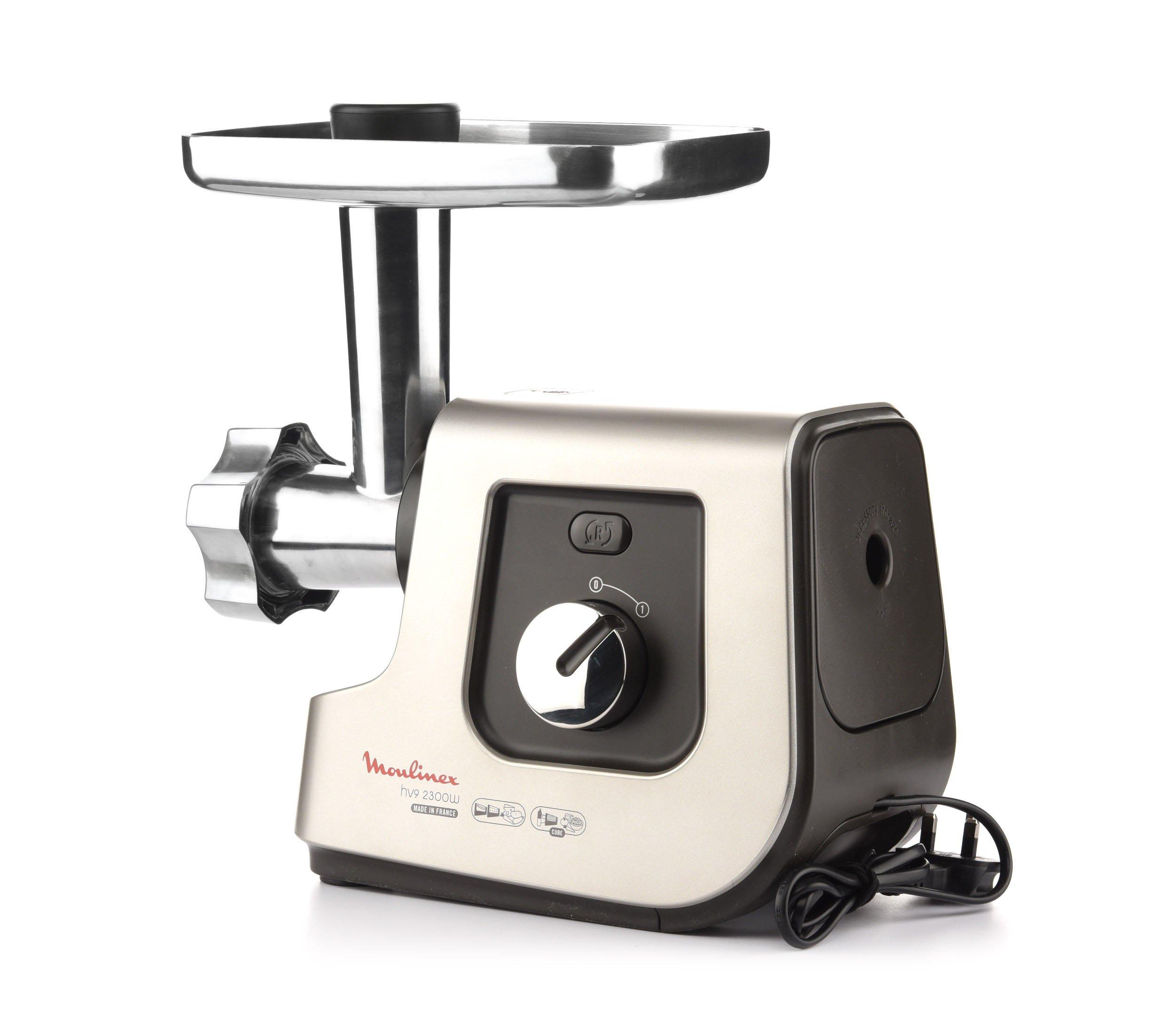MOULINEX Meat Mincer , 5kg/min Multifunctional 3 Shredding Cones Cubes ...