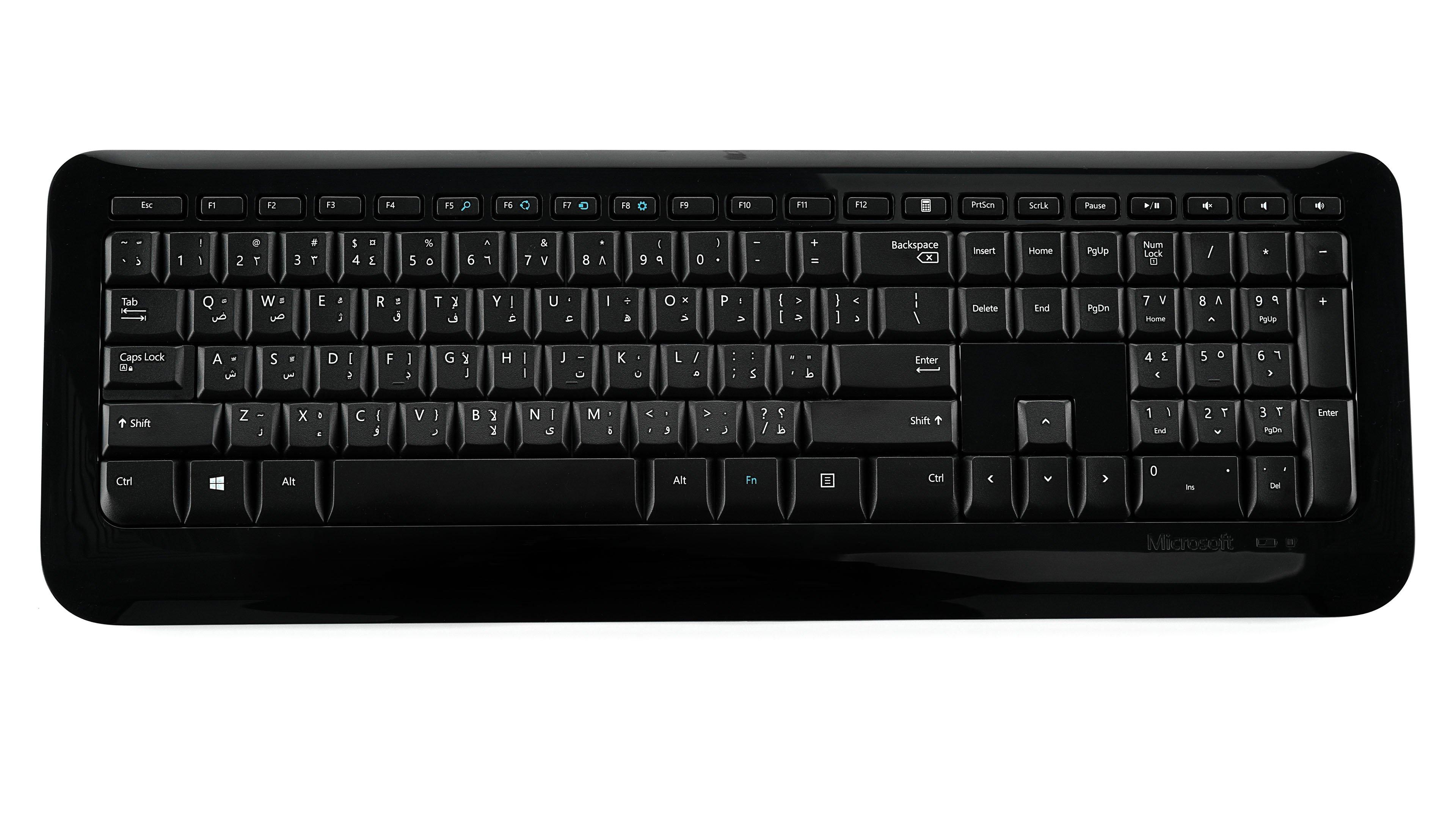 Microsoft PZ3-00006 850 Wireless Keyboard Black | ubicaciondepersonas