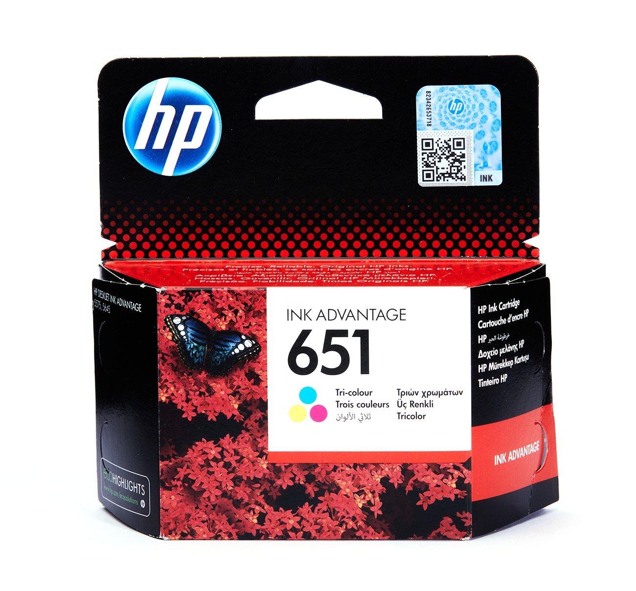 Hp 651 Tri Colour Ink Cartridge Extra Saudi