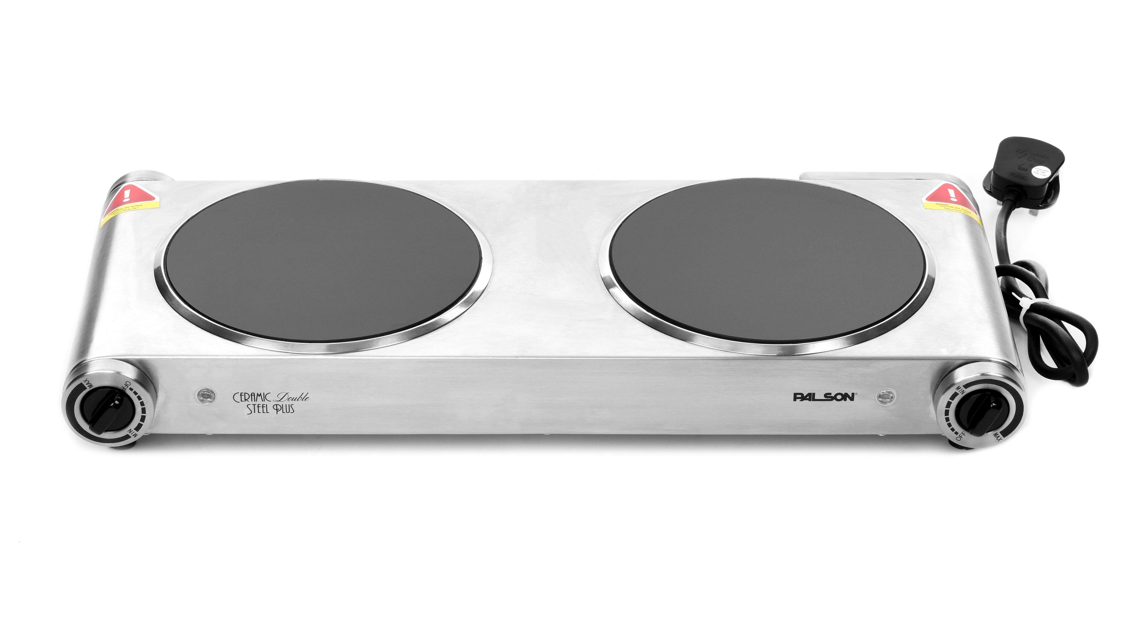 Palson Ceramic Double Steel Plus Vitro Hob 2400W eXtra Saudi