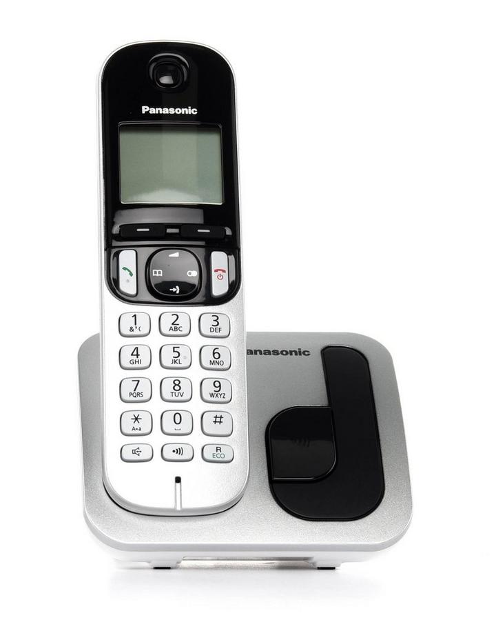 PANASONIC KX-TGC210UES Cordless Telephone, White