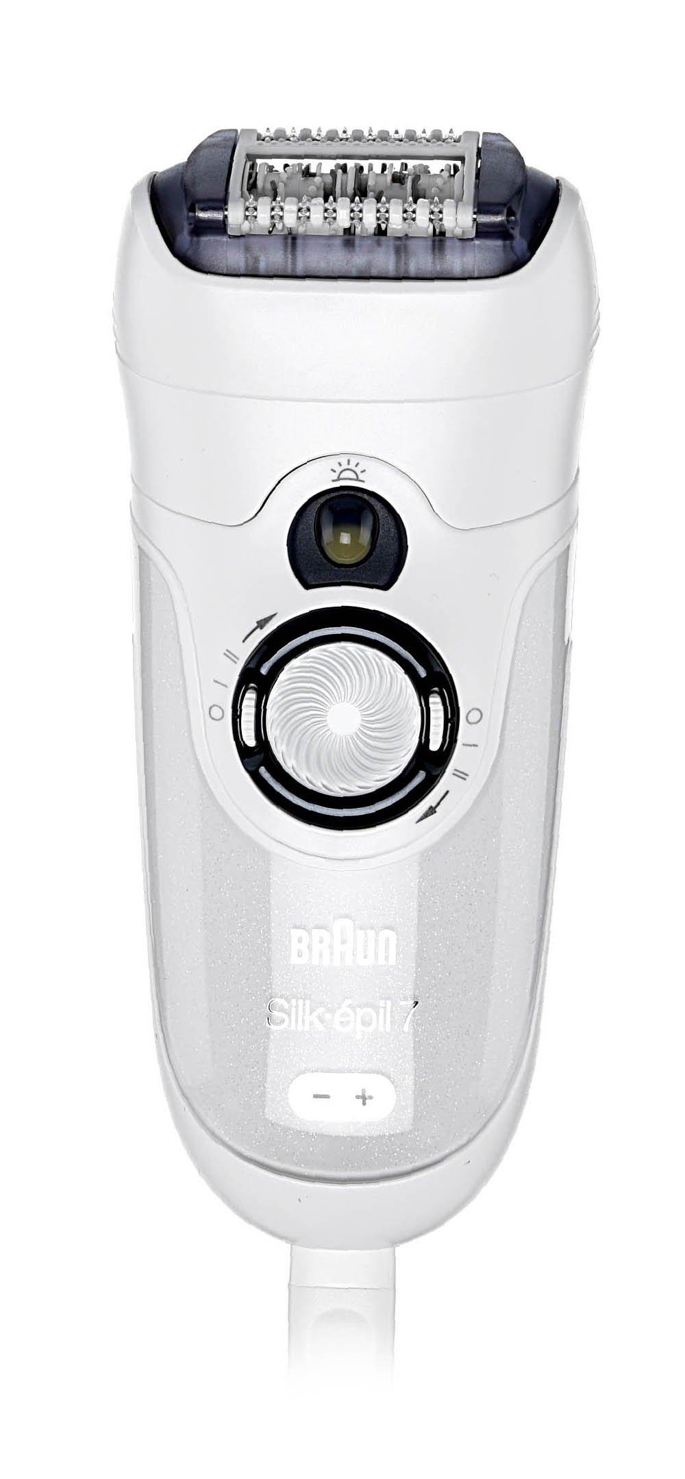 Braun Braun Silk-epil 7 7/880 Sensosmart Epilator Silver With 7