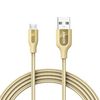 Anker Powerline + Micro USB 0.9, Gold