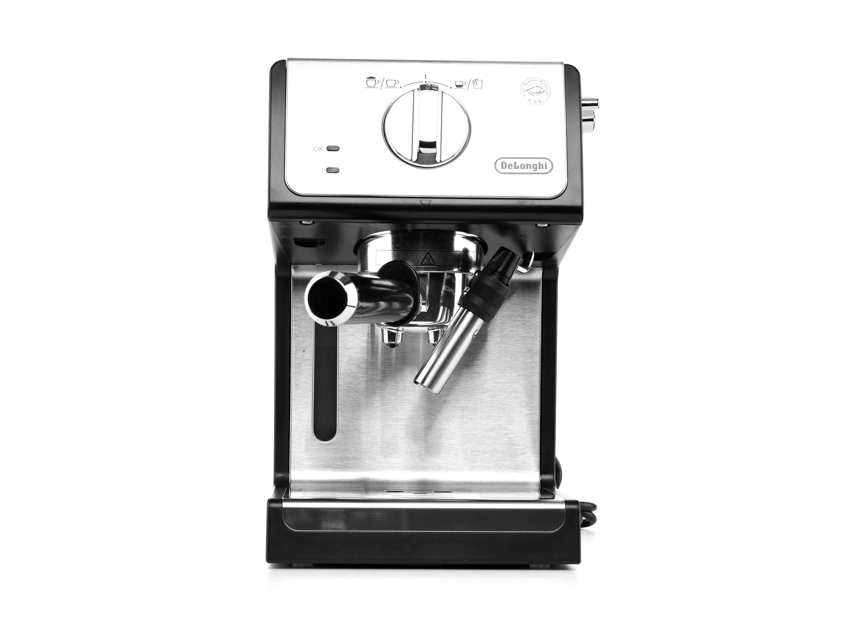 coffee maker with stainless steel reservoir