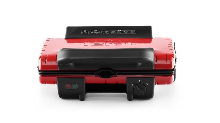 Tefal Grills & Barbecue - Electrical Cooking - Power 1700 Watt, cocking surface 600cm, Red