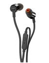 JBL In Ear Headphones PureBass Sound, 1-button remote with microphone,  Black