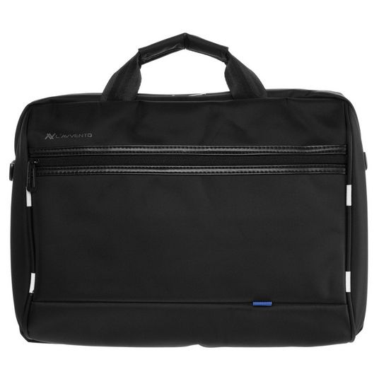 لفينتو حقيبه لاب توب 15.6 بوصة, تصميم فرنسي, سهله الحمل, خفيفه الوزن, لون أسود