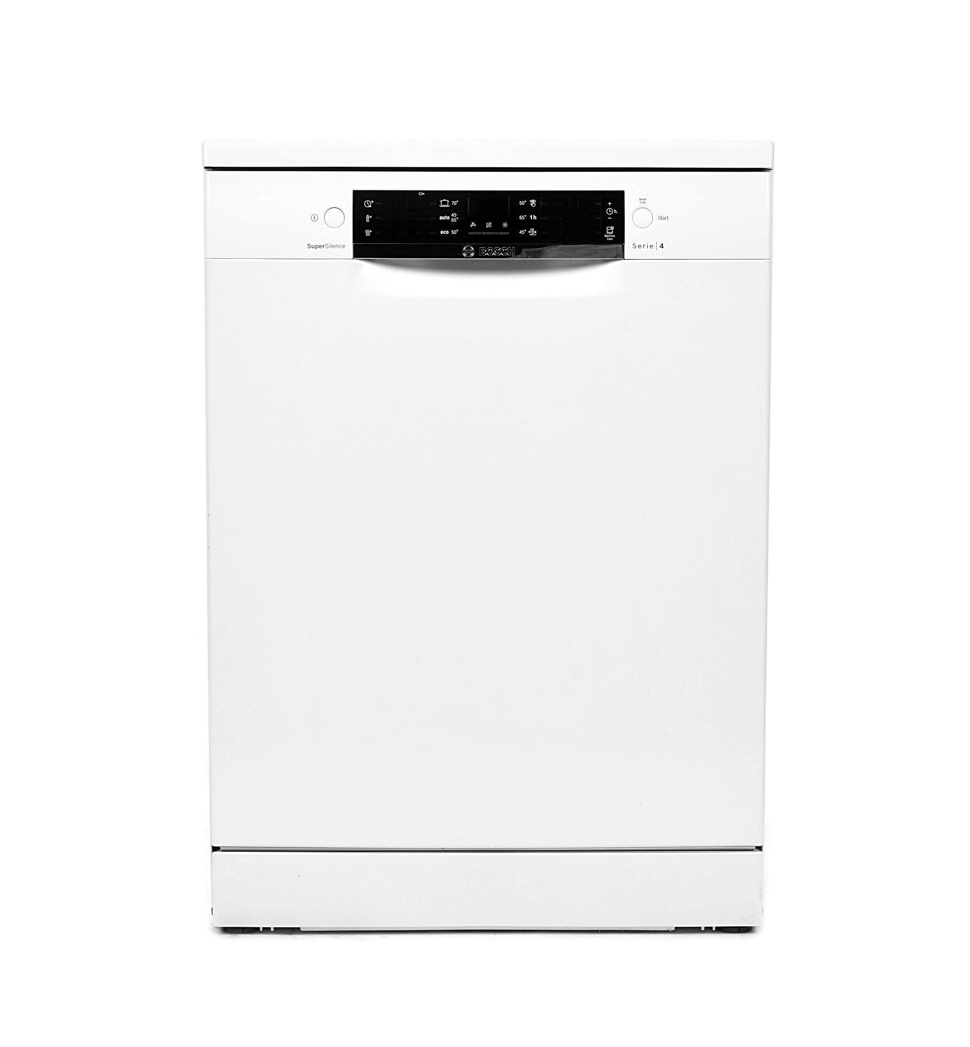 Buy Bosch SMS46MW10M, Dishwasher, 6 Programs, 13 Place Settings, White in Saudi Arabia