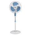 Midea 16-Inch Electric Stand Fan 55W Blue/White