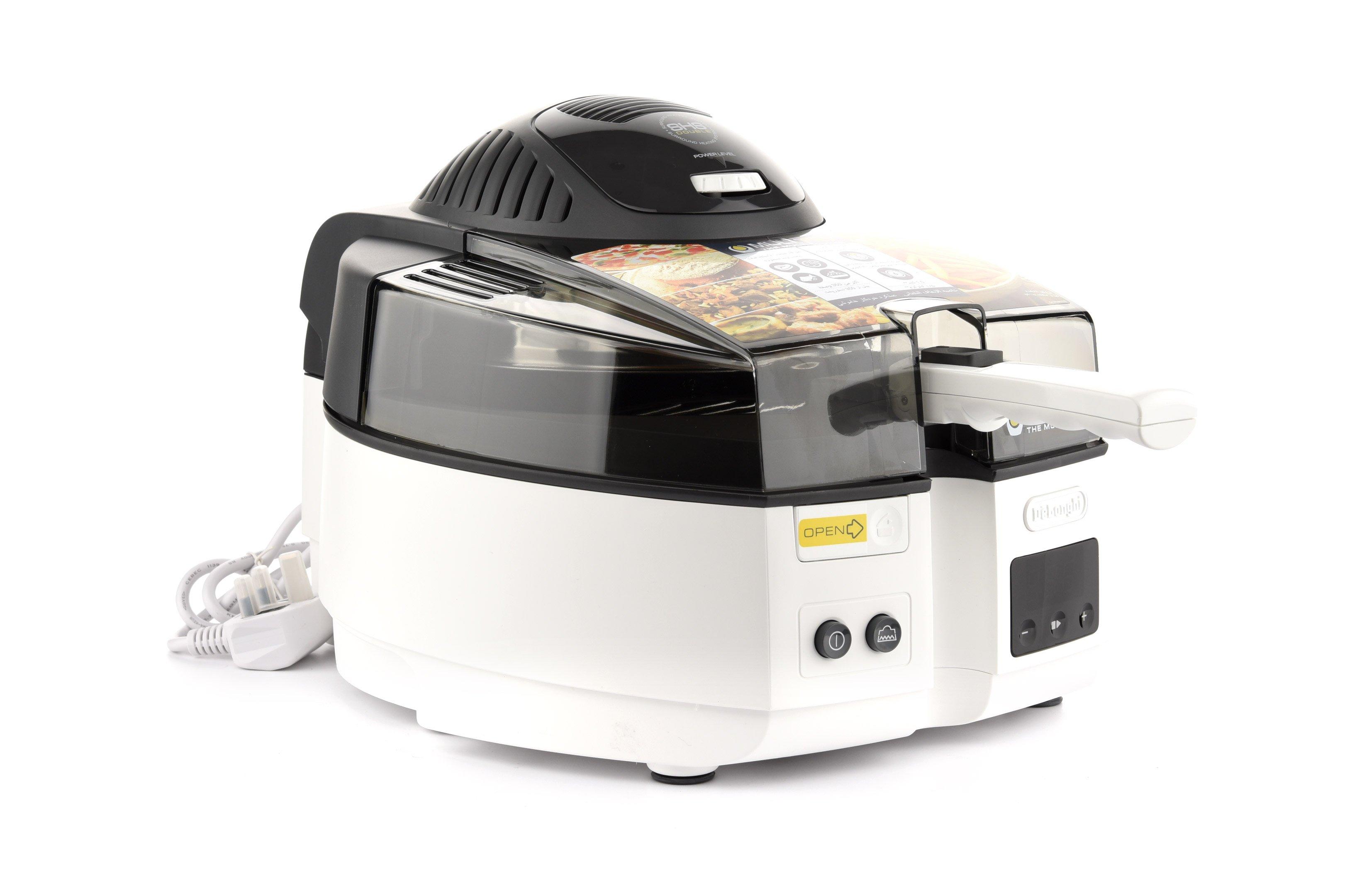 Delonghi Healthy Fryer Multifry Cooker, 1.5Kg, Black & White price in