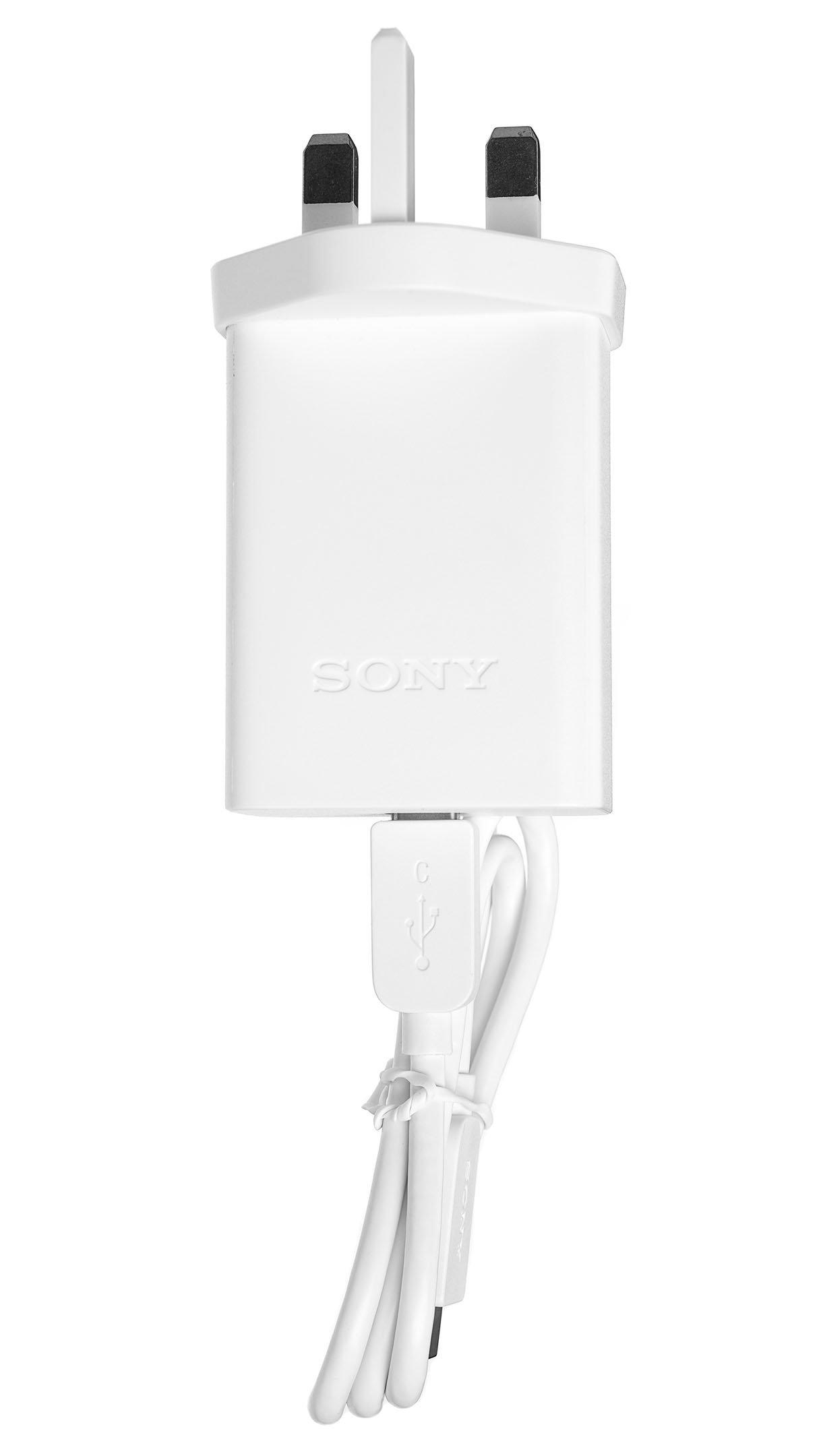 Buy Sony AC Power Adapter, Single USB-C, 5 Volts, White in Saudi Arabia