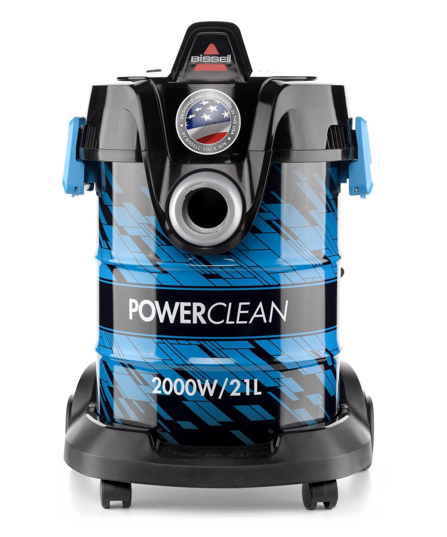 Bissell 1500W PowerClean Wet and Dry Drum Vacuum Cleaner 21 Liter