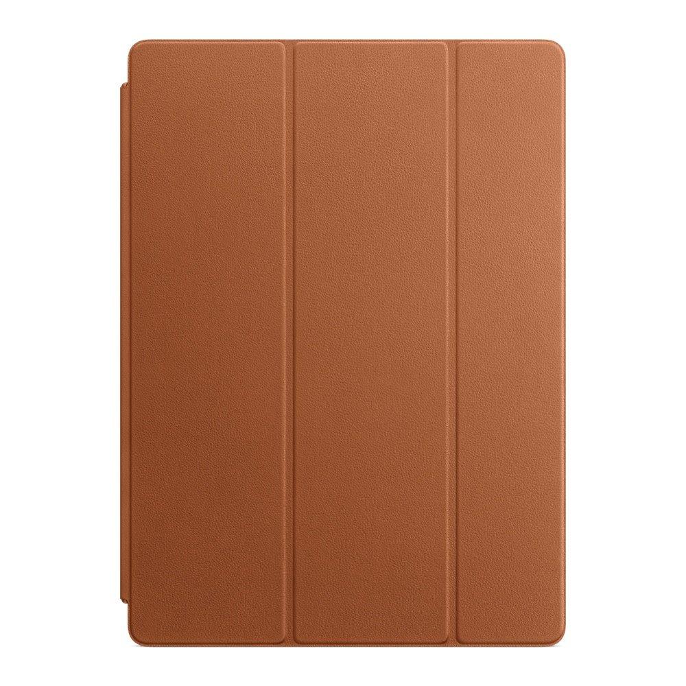 Buy Apple Leather Smart Cover for 12.9-inch iPad Pro - Saddle Brown in Saudi Arabia