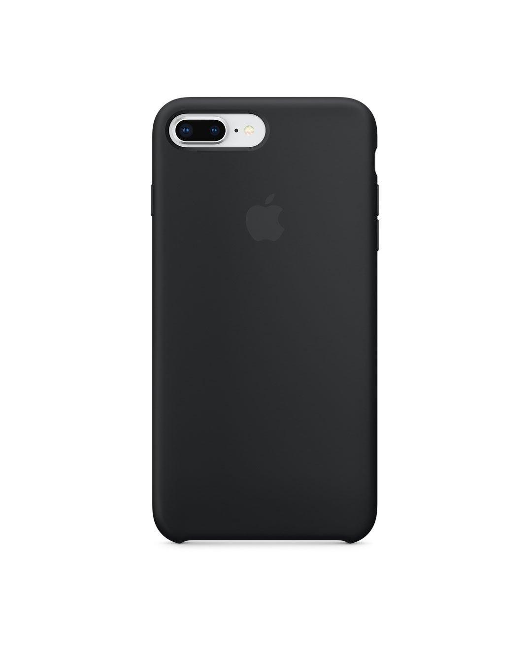 Apple APPLE iPhone 8 Plus 7 Plus Silicone Case MQGW2ZM/A, Color: Black, Made In: China, Warranty: No, Material: Not Applicable, Made in: China