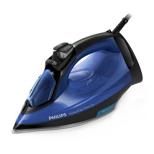 Buy Philips PerfectCare PowerLife Steam Iron 2500W Black/Blue in Saudi Arabia