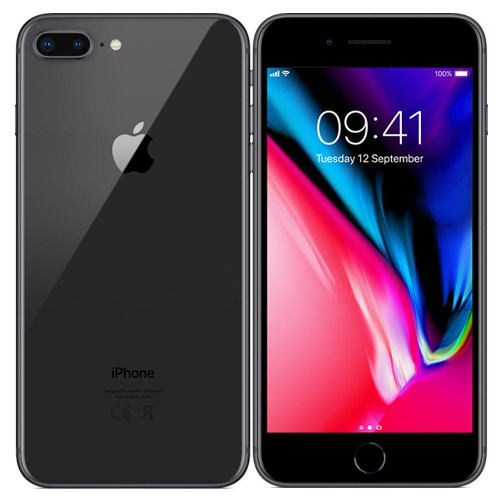 Apple Iphone 8 Plus 64gb Facetime Space Gray Extra Saudi