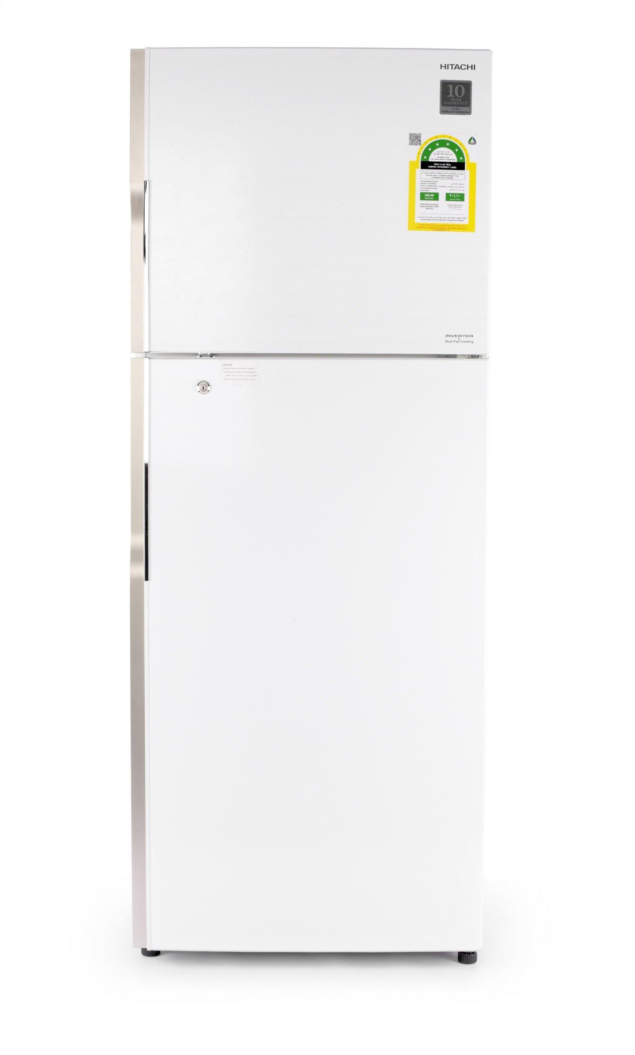 Hitachi Refrigerator 13 9 Cu Ft Inverter White Price In Saudi Arabia Extra Stores Saudi Arabia Kanbkam