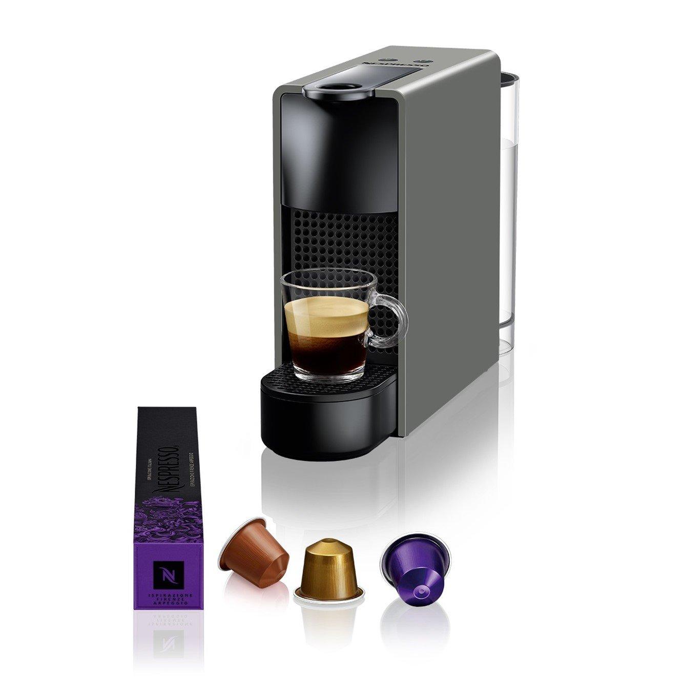 Buy Essenza Mini Grey Coffee Machine & Aeroccino