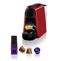 Nespresso Essenza Mini D Espresso Coffee Machine, Red