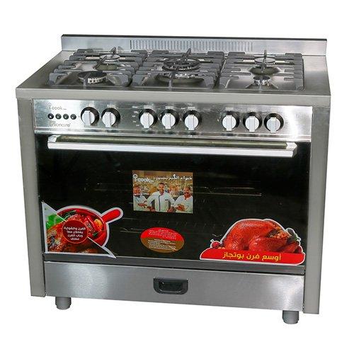 Unionaire 100x60cm Gas Cooking Range Full Safety Stainless eXtra Bahrain