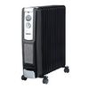 Geepas 13 Fins Oil Filled Radiator Room Heater 2900W Black