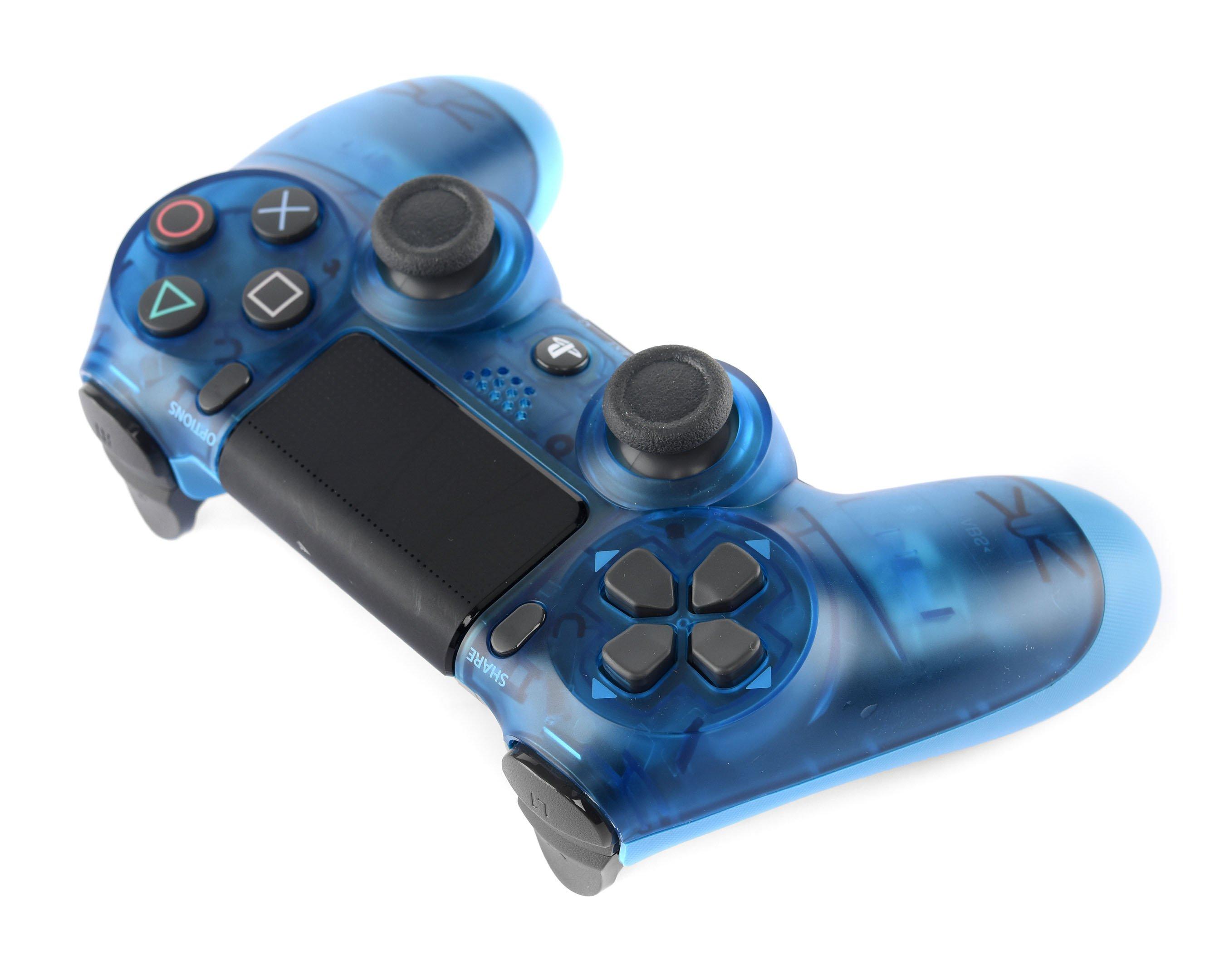 blue sony ps4 controller
