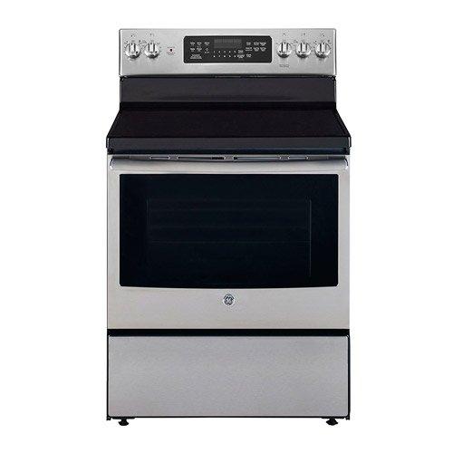GE, Electric Range, 30 Inch, 4 Radiant elements 1 Warming Zone