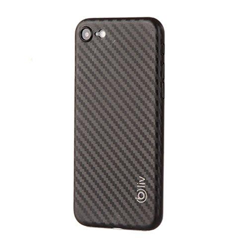 Buy Bliv Pp Super Slim 0.3Mm Carbon Design  For  Iph 8   Black in Saudi Arabia