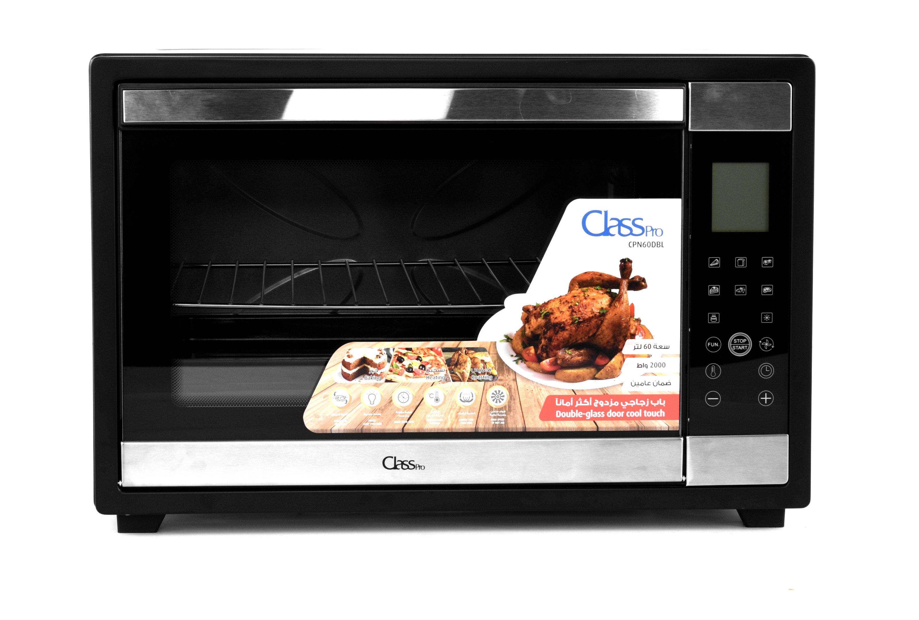 ClassPro, Electric Oven, 60L, Stainless Steel eXtra