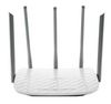 TP-LINK AC1350 Wireless Dual Band Router, Wireless On-Off, 5 fixed antennas, White