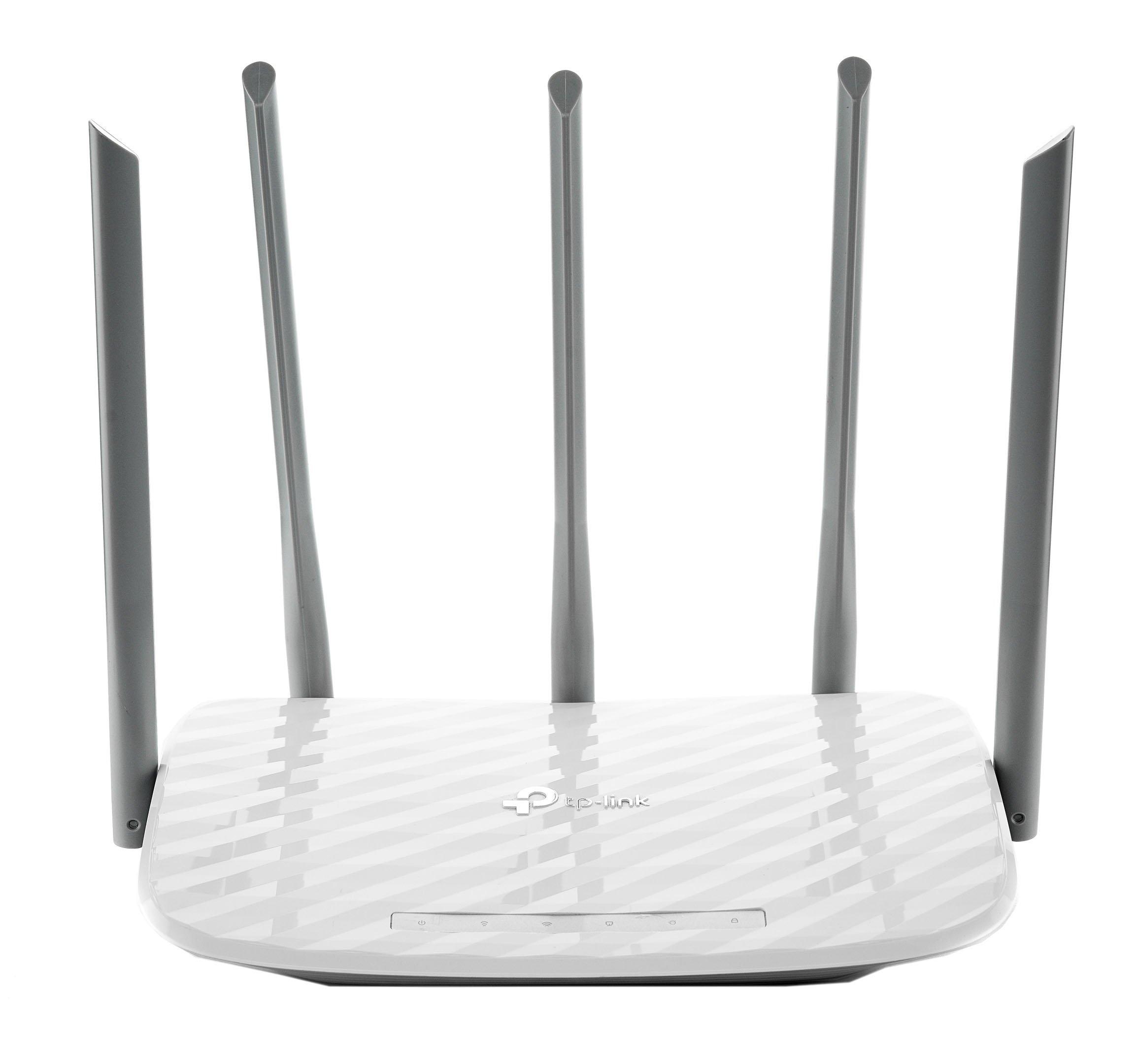 TP-LINK AC1350 Wireless Dual Band Router, Wireless On-Off, 5 fixed ...