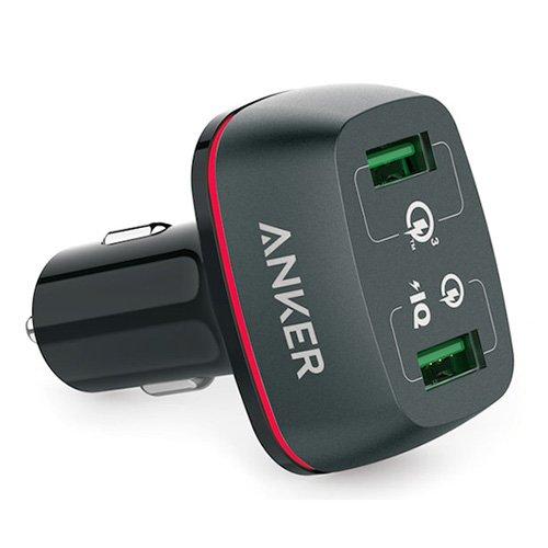 سعر Anker PowerDrive 2 Elite, Black فى السعودية اكسترا ستورز السعودية