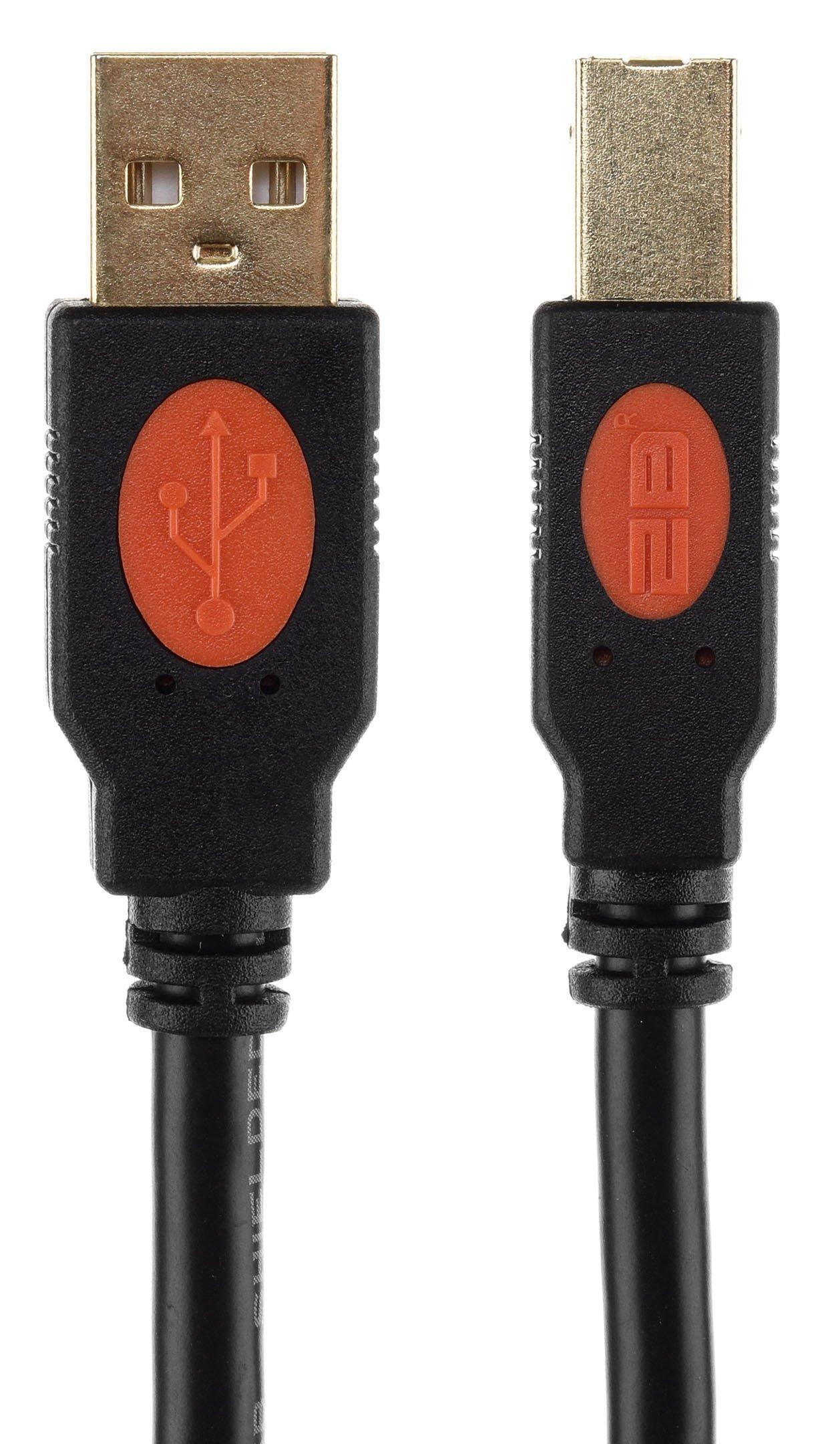 extra long usb printer cable