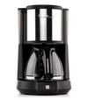Moulinex Coffeemaker 10-15 cups, 1000W,  Black with Stainless Steel