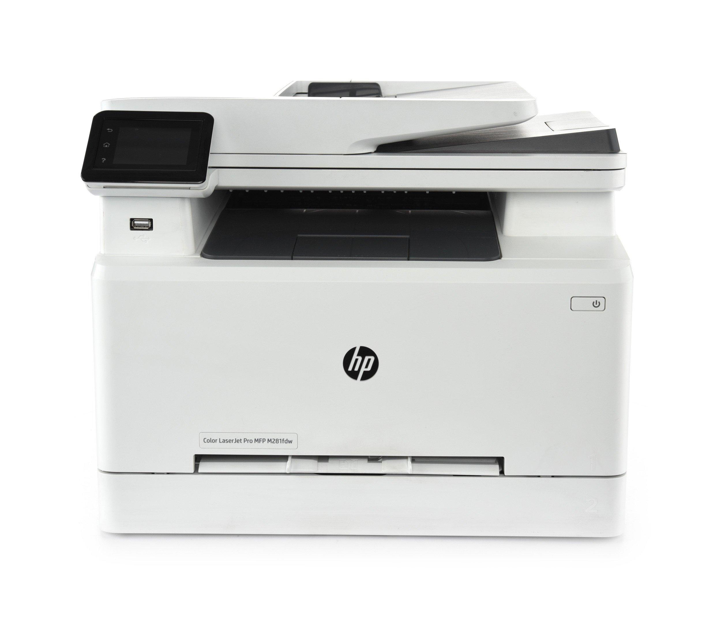 سعر Hp Mfp M281fdw Color Laserjet Pro Printer فى السعودية اكسترا