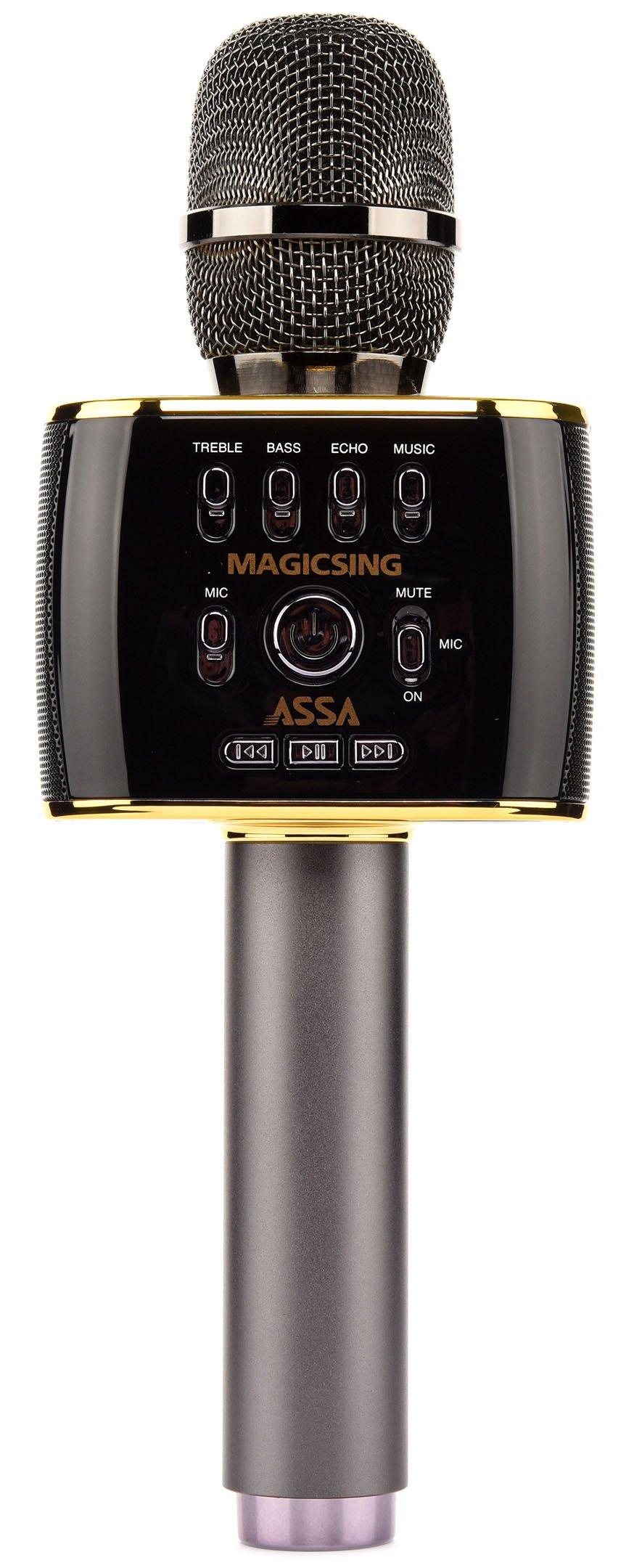 سعر Magic Sing 2 in 1 Mobile Karaoke Microphone فى السعودية اكسترا