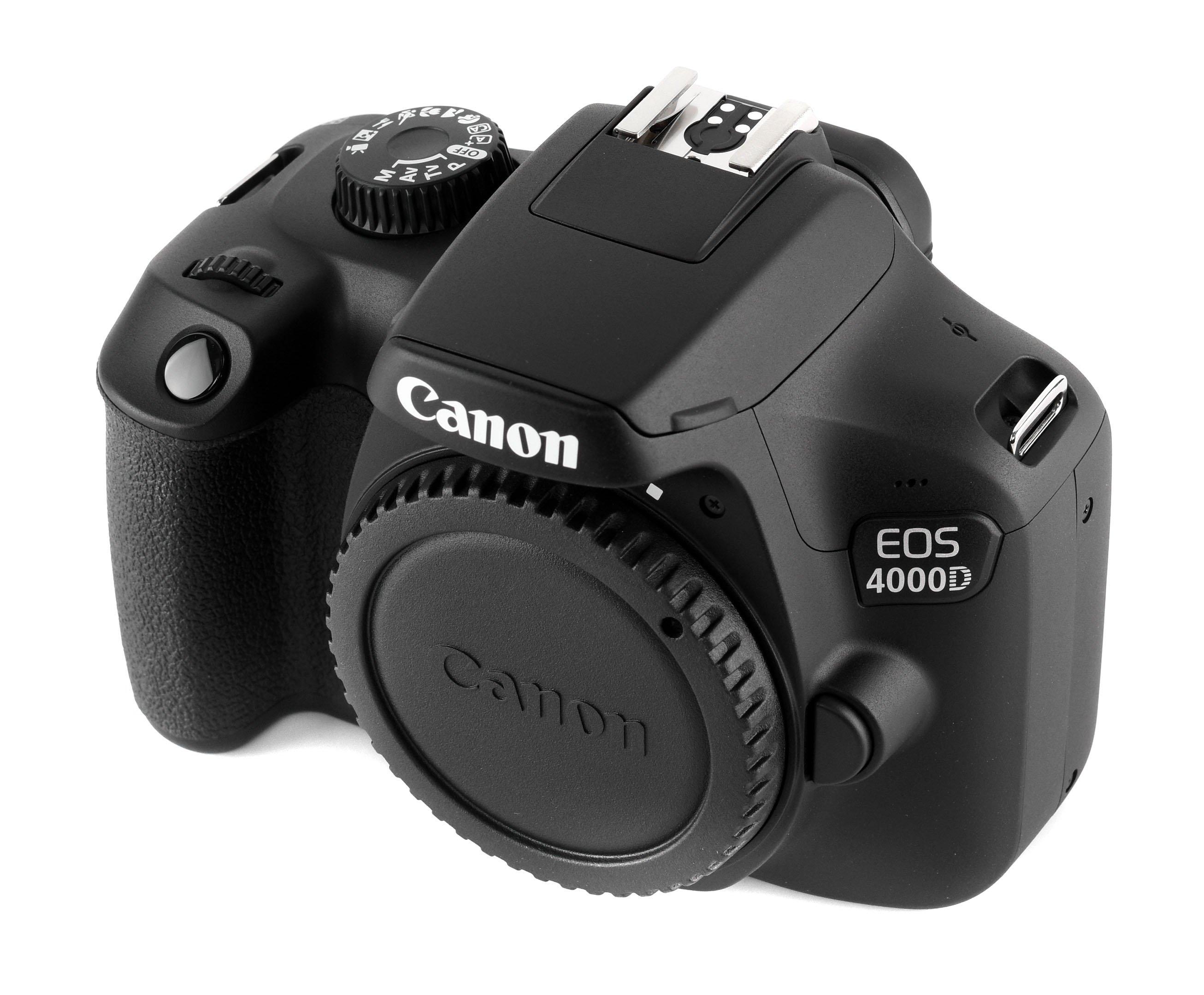 studio Voor u Neem een ​​bad Canon DSLR EOS 4000D DC, 18 MP, 18-55 IS Lens, Black - eXtra Saudi